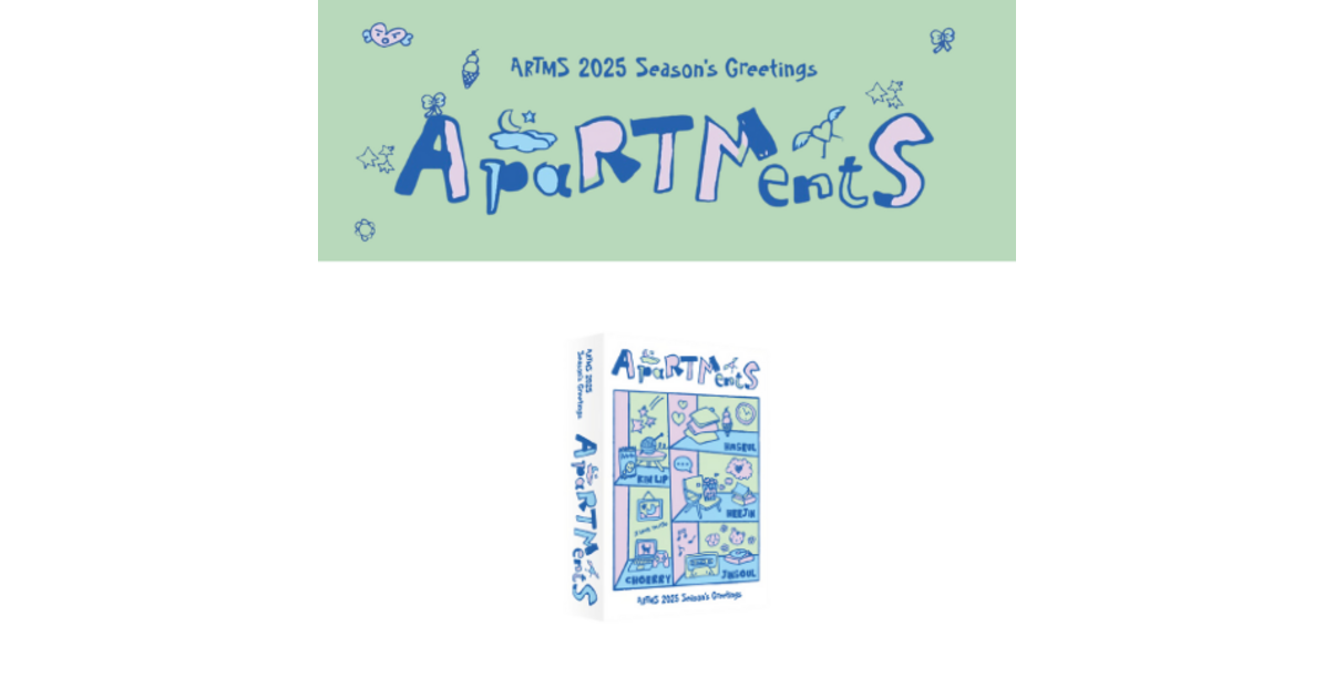 ARTMS [LOONA] - Season's Greetings 2025 (Apartments) - Mkpop